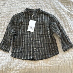 Zara flannel shirt